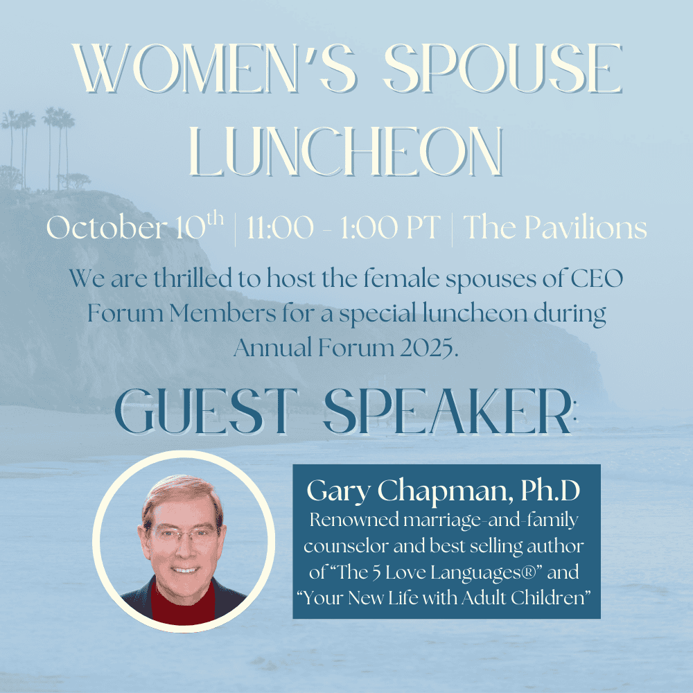 Spouse Luncheon Annual Forum 2025 (2)